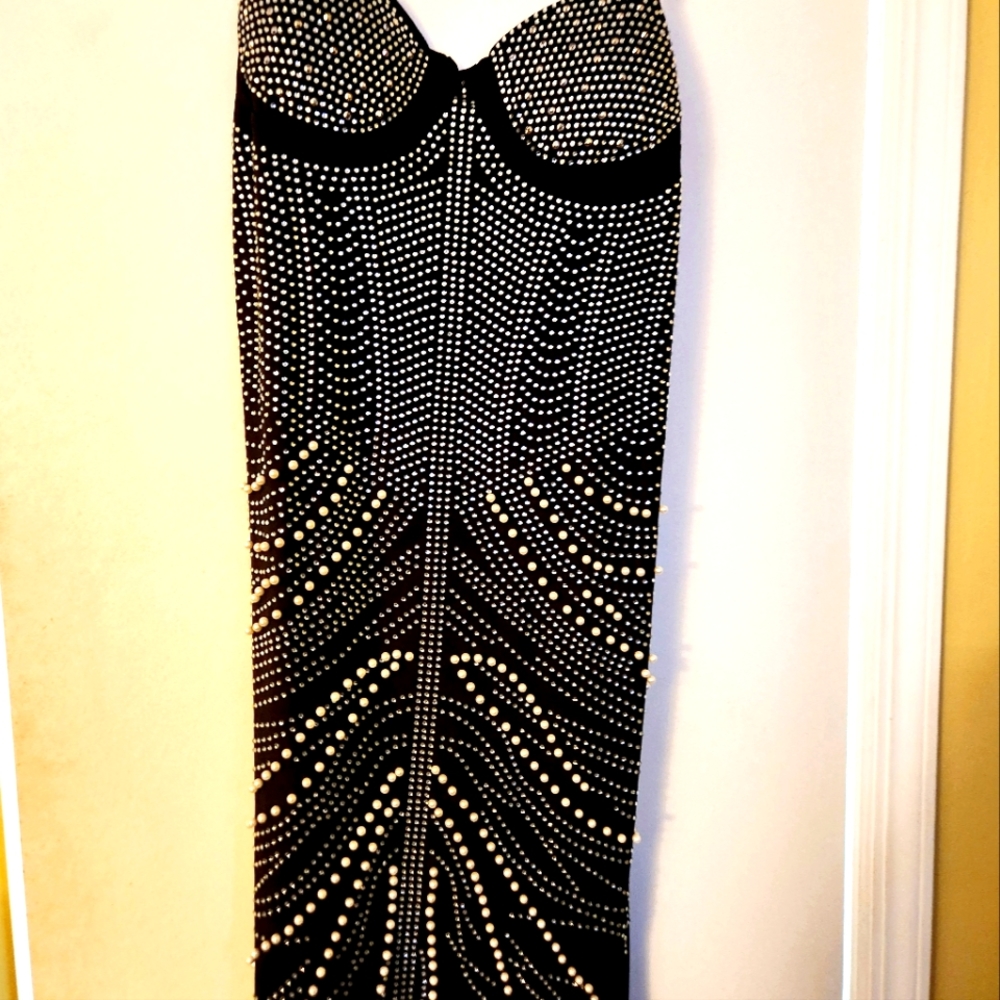 Black party dress